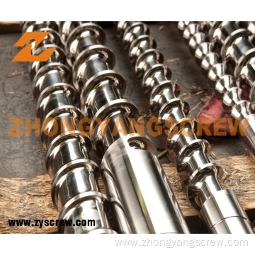 Bimetallic Screw and Barrel for Plastic Extruder